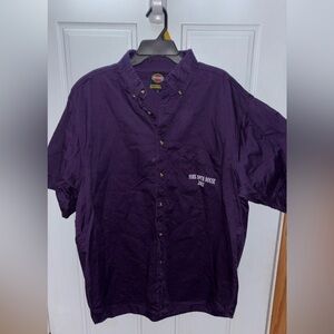 Harley-Davidson Orig.Vintage 2002 Assembly Open House Button Down Shirt Ptp:27